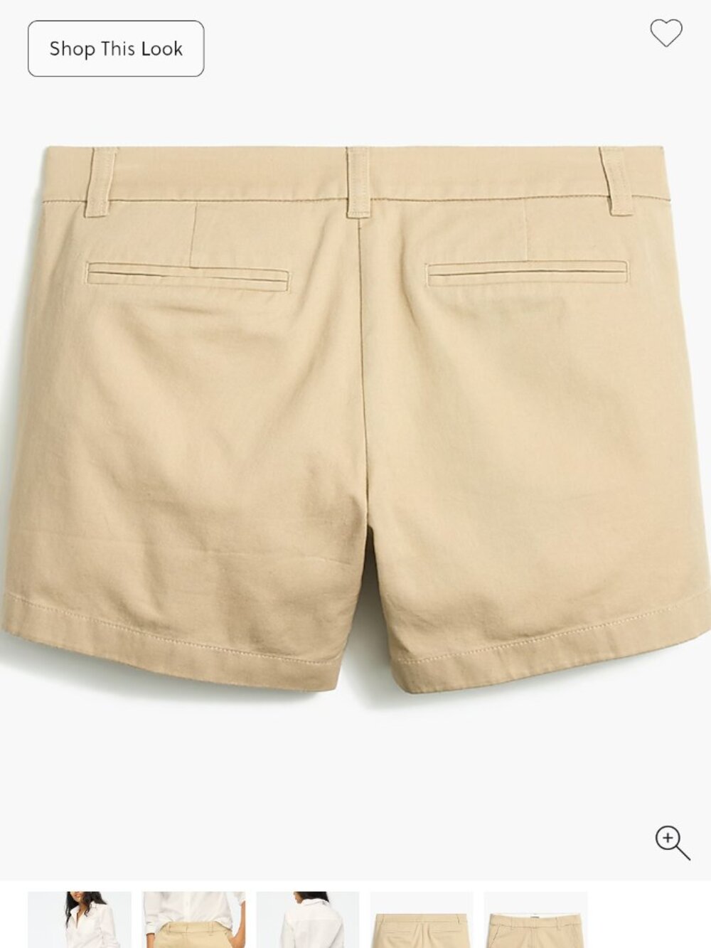 ⭐ J. Crew Khaki Chinos size 4 - Picture 4 of 13